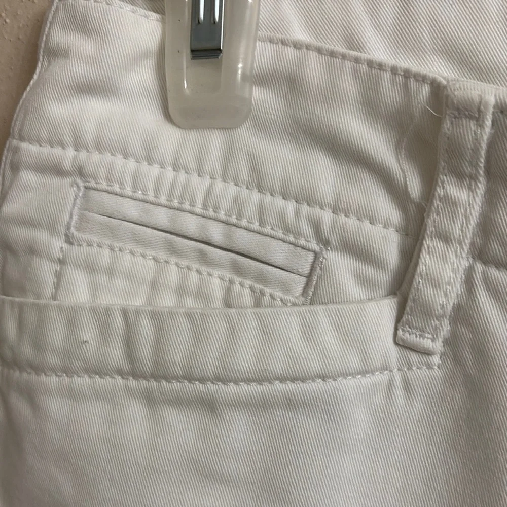 Ralph Lauren women’s 8P Cotton Capri Cropped white pants